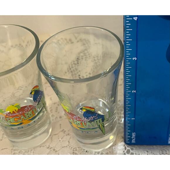 Jimmy Buffett's 3 Margaritaville Jamaica Mini Shooter Shot Glass - Picture 4 of 9